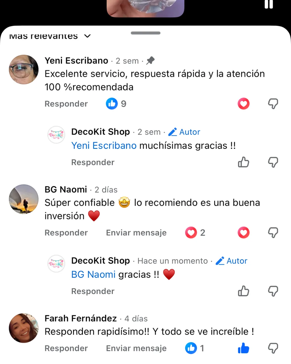 Reseña de clienta 4